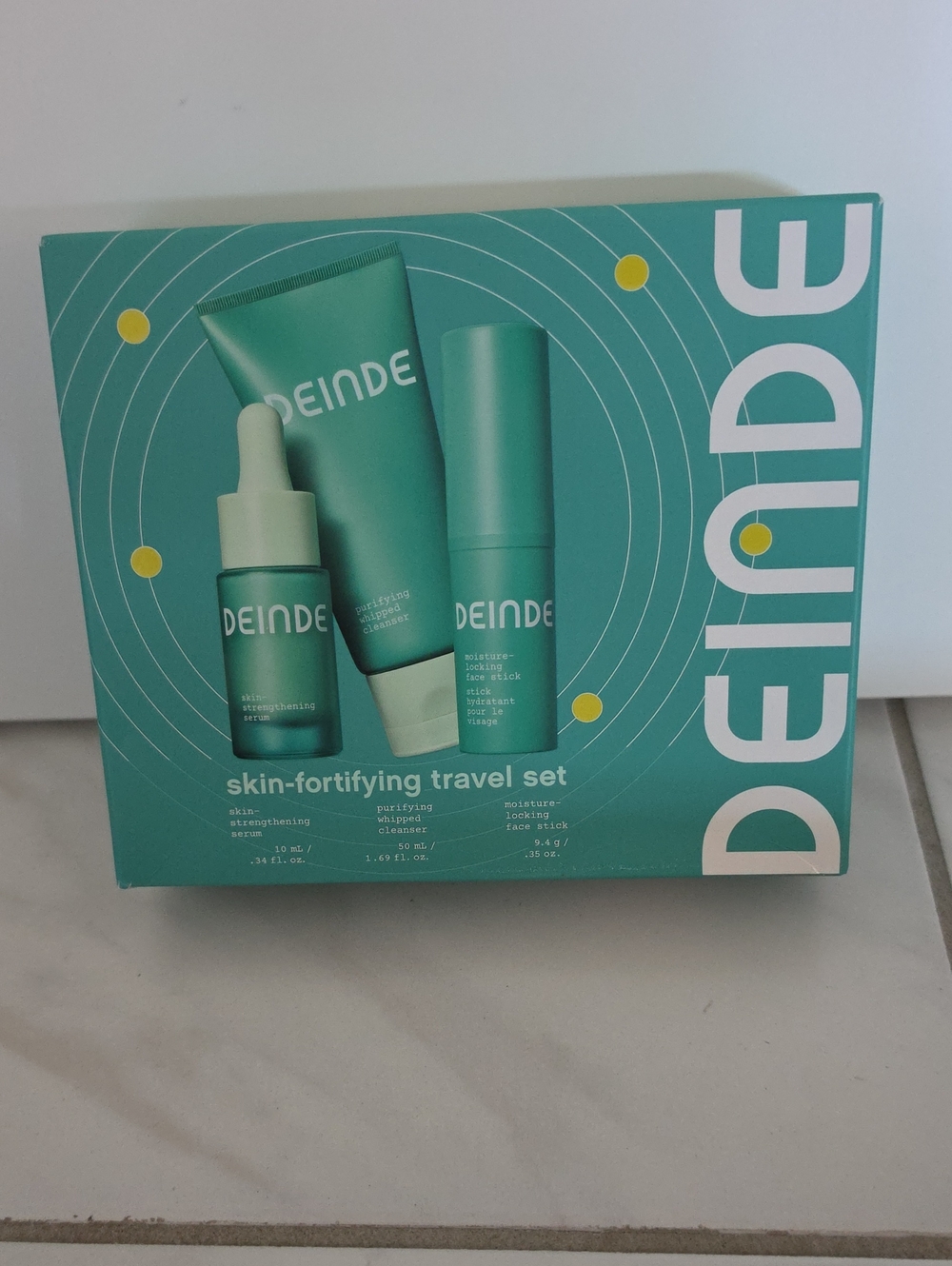***NEW Deinde Skin-Fortifying Travel Set – Green***